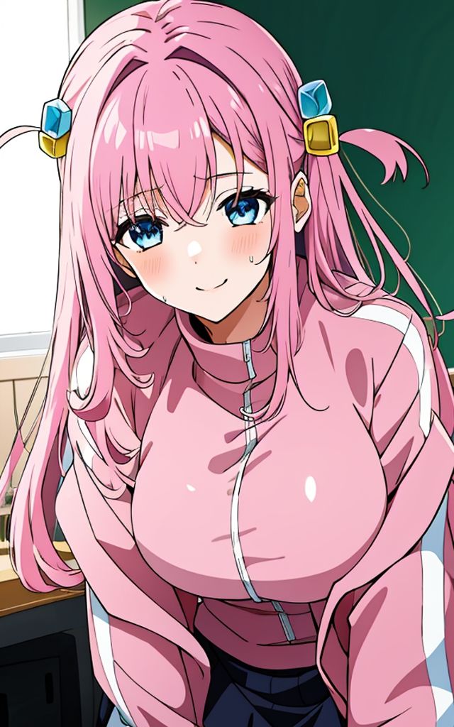 ピンクジャージなぼっちちゃん！ - サンプル画像 2