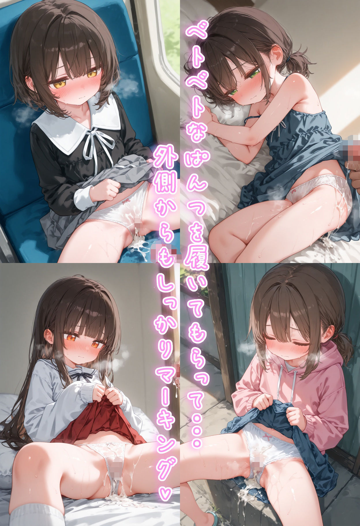 可愛い女の子のおまんこ見ながらパンツの中に射精したい！2 - サンプル画像 2