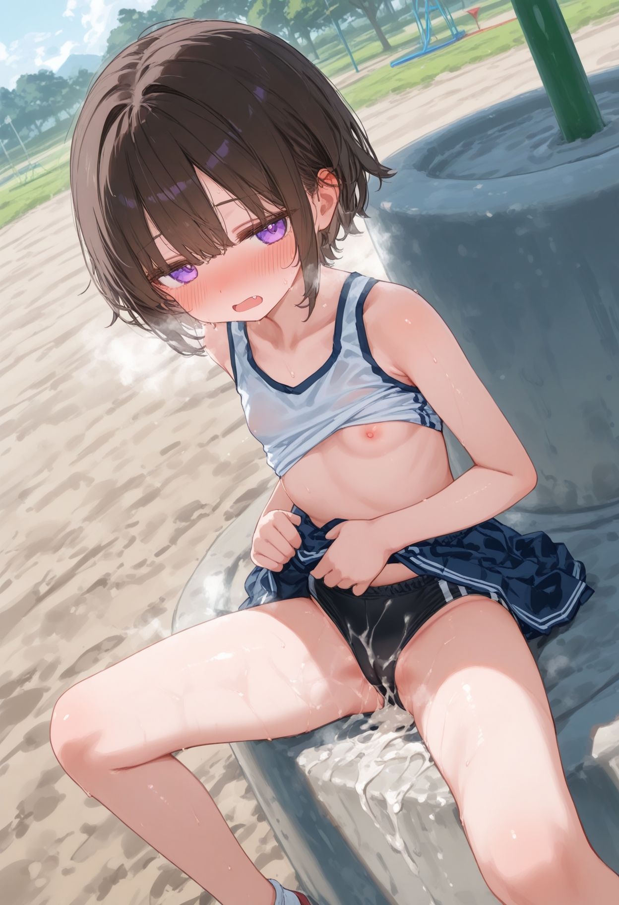 可愛い女の子のおまんこ見ながらパンツの中に射精したい！2 - サンプル画像 7