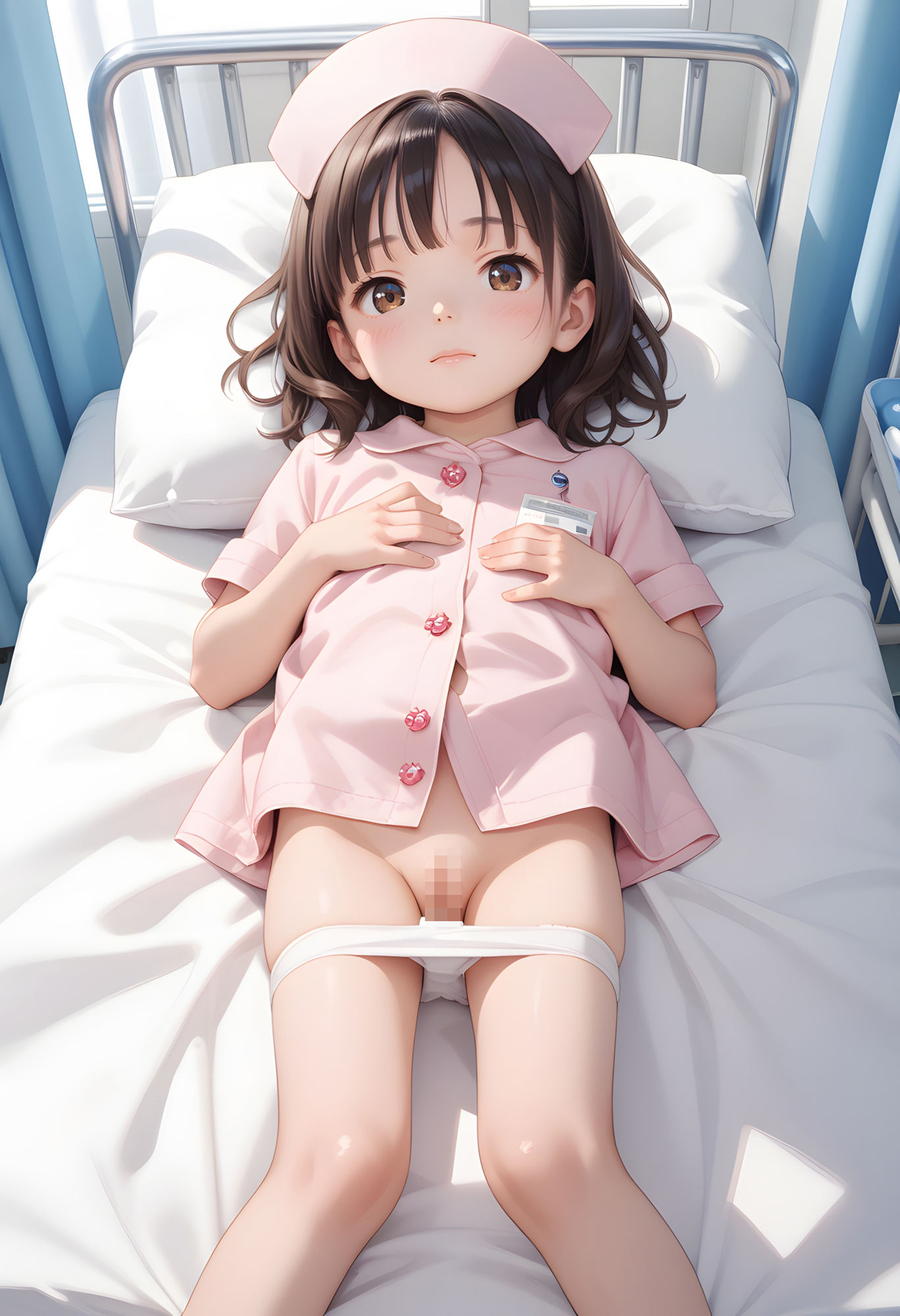 ロリポップ病院性処理科  ちっぱいたちが一生懸命看病します - サンプル画像 2