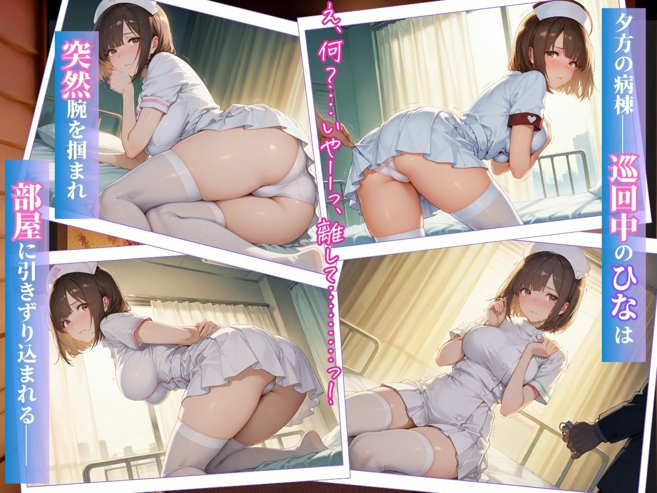精子採取のお仕事！新人ナースの配属先は性処理専門病棟でした - サンプル画像 2