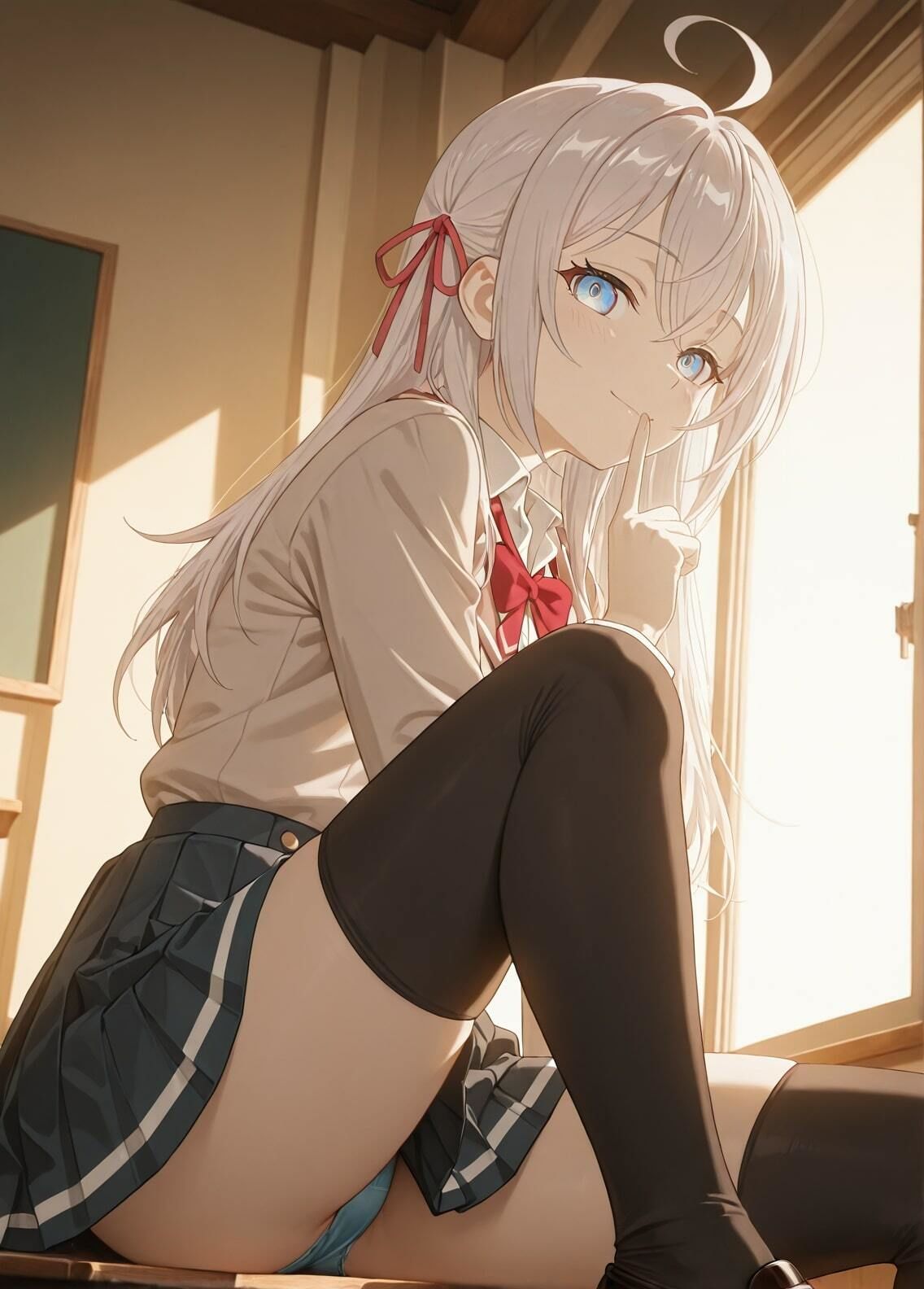 「時々ボソッとロシア語でデレる隣のアーリャさん」アリサ・ミハイロヴナ・九条セクシー写真集12（全500枚） - サンプル画像 4