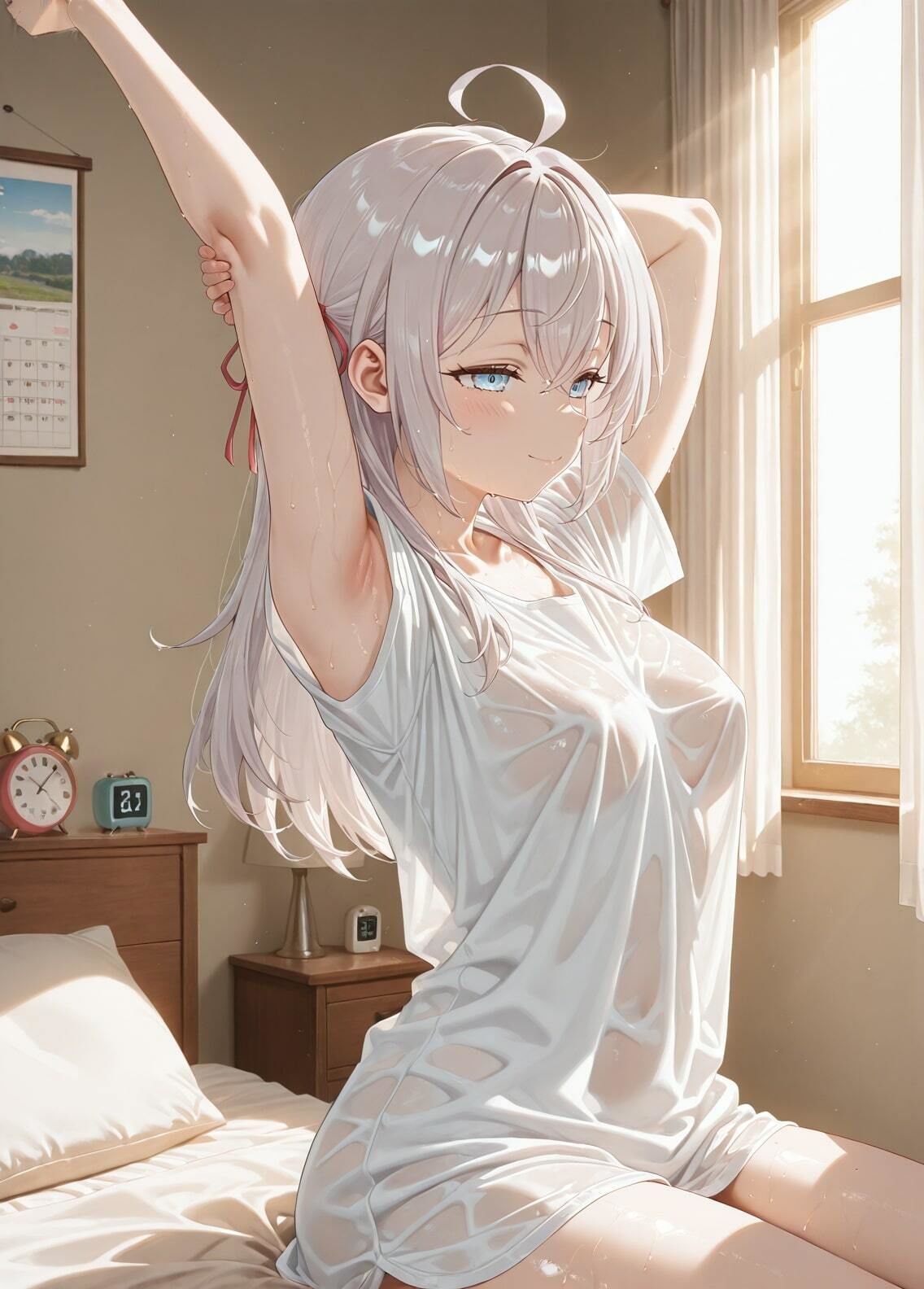 「時々ボソッとロシア語でデレる隣のアーリャさん」アリサ・ミハイロヴナ・九条セクシー写真集12（全500枚） - サンプル画像 10