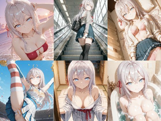 「時々ボソッとロシア語でデレる隣のアーリャさん」アリサ・ミハイロヴナ・九条セクシー写真集12（全500枚）