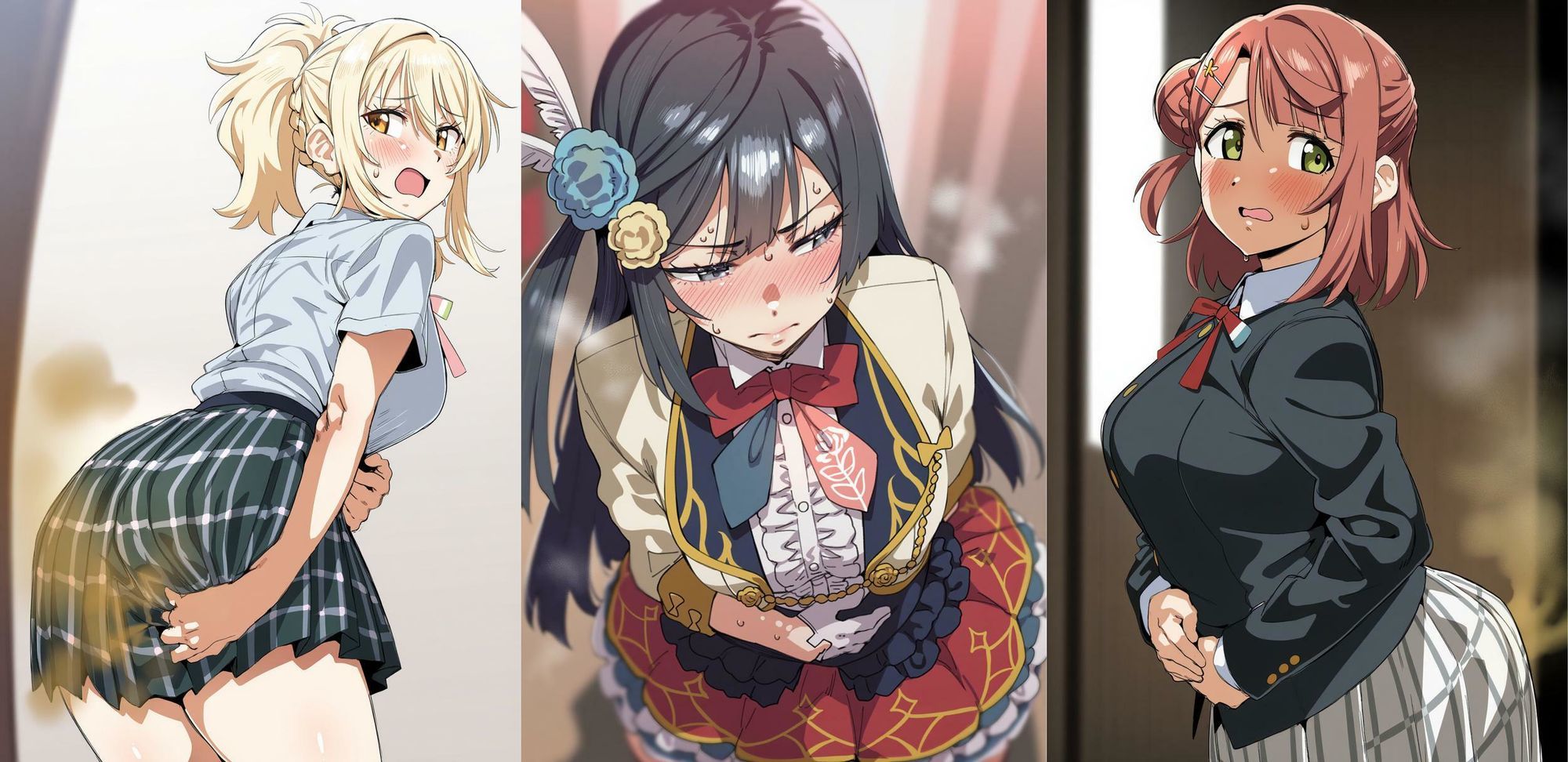 スクールアイドルの排泄記録 〜二年生編〜 ラブ〇イブ 虹〇咲学園 スカトロcg集 - サンプル画像 2