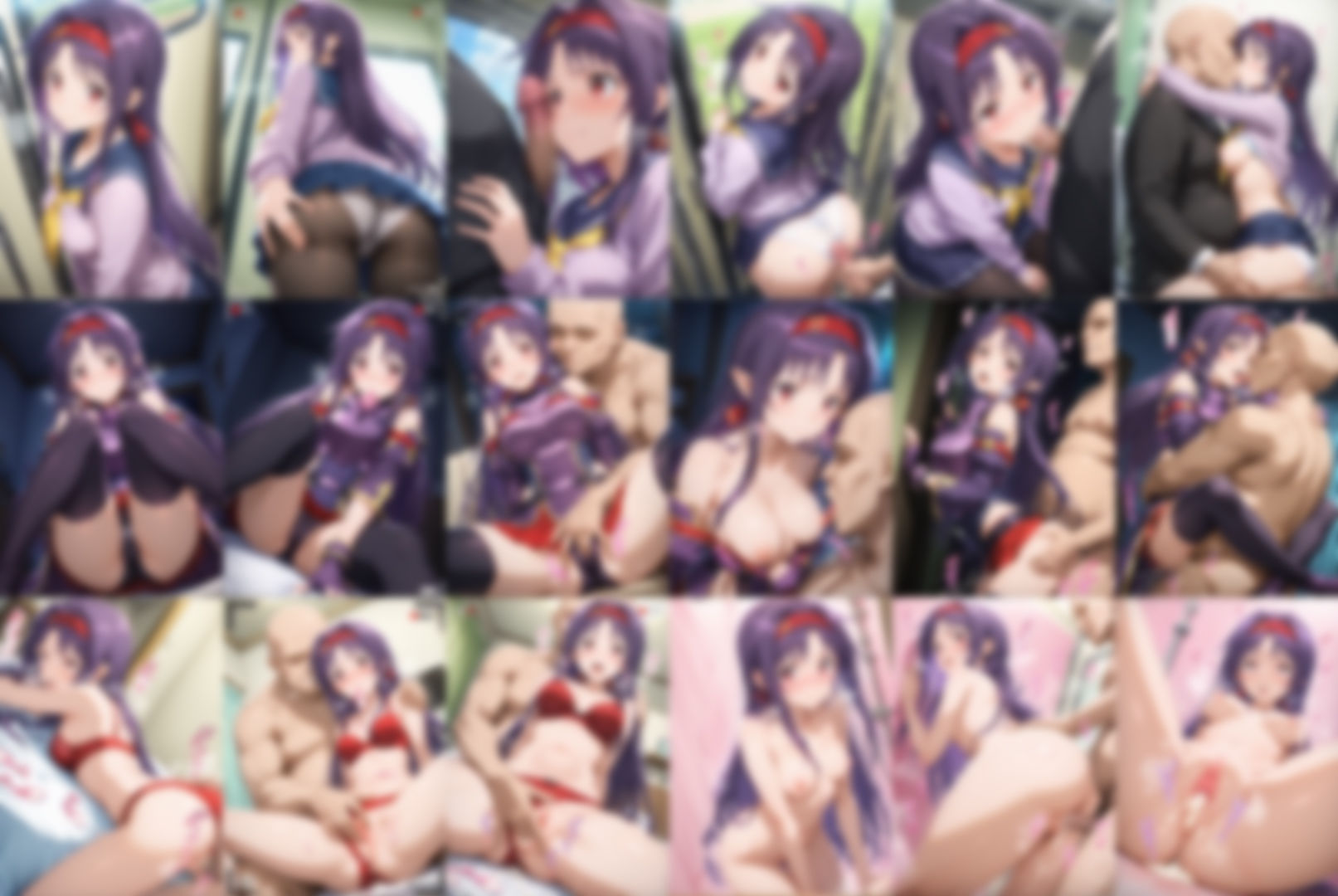 ユウキが痴●オジサンに寝取られて孕むまで - サンプル画像 10