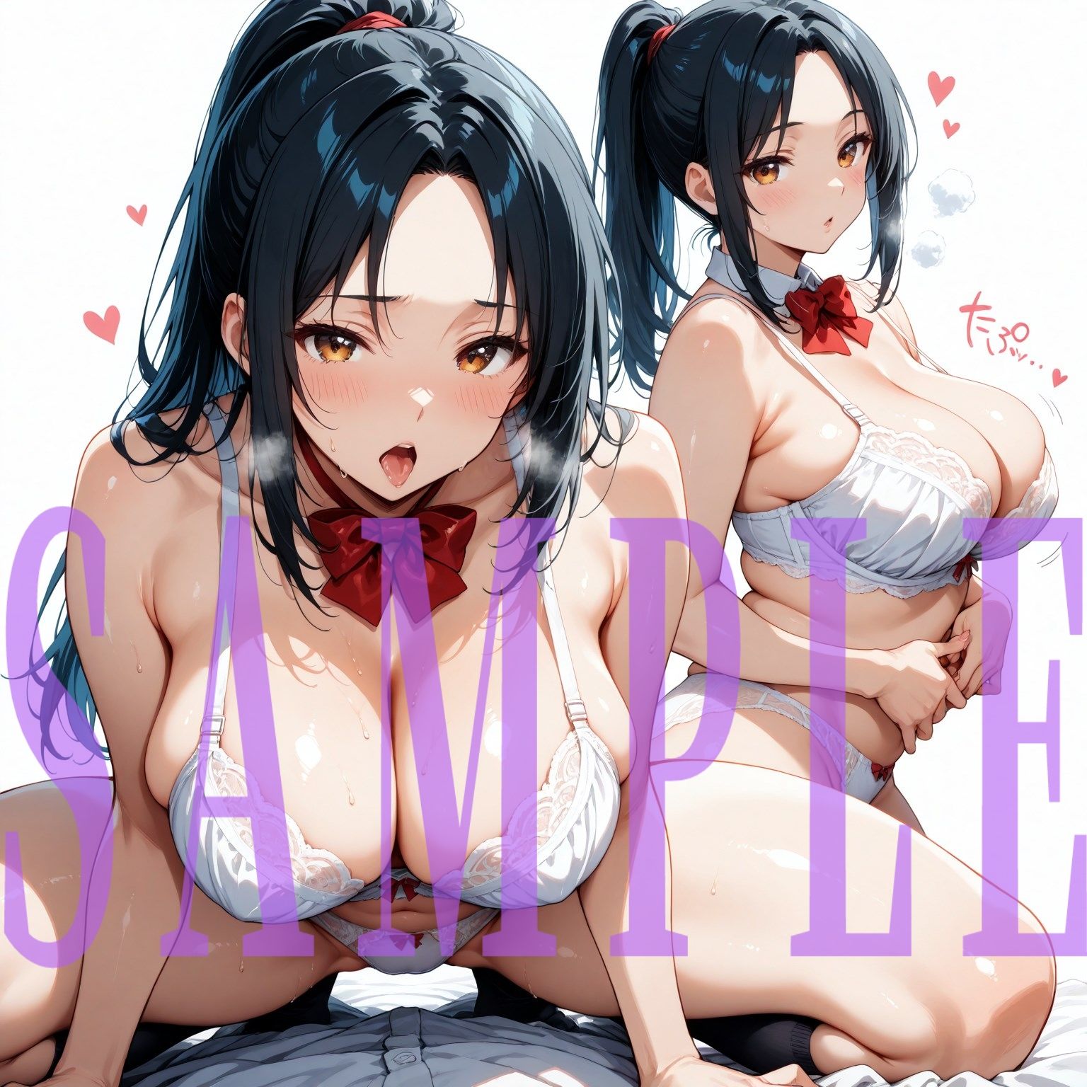 ランジェリー＆ボウタイキャラクターコレクション（Lサイズ）Vol.01 - サンプル画像 1