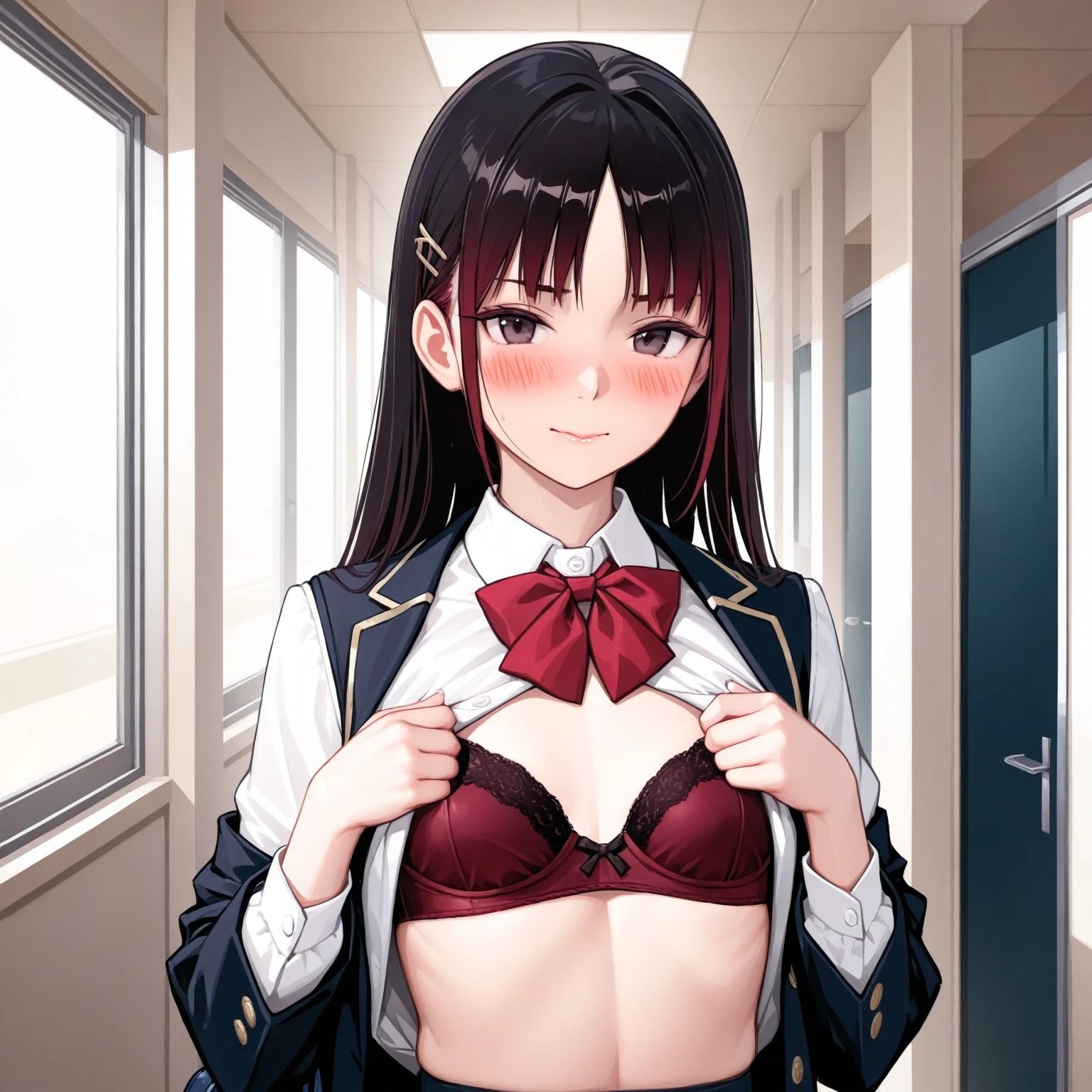 私立学校のブラジャーさつえいかい（約300枚） - サンプル画像 4