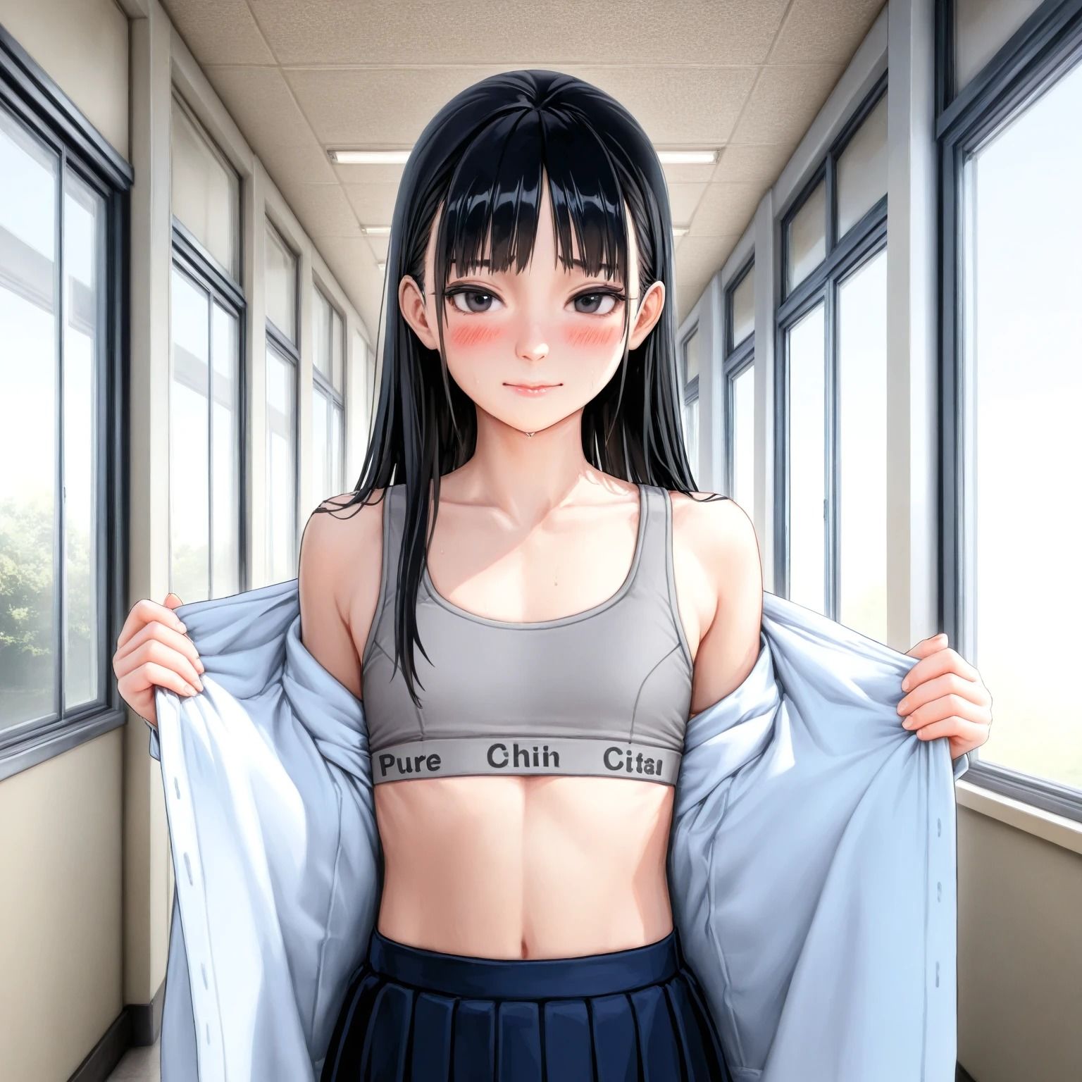 私立学校のブラジャーさつえいかい（約300枚） - サンプル画像 5