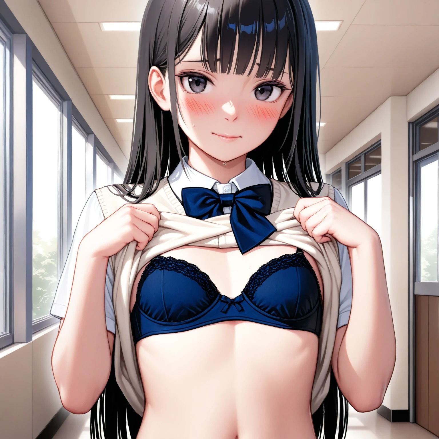 私立学校のブラジャーさつえいかい（約300枚） - サンプル画像 8