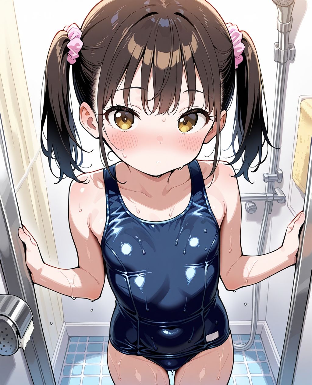 スク水パラダイス☆シャワー編 - サンプル画像 2