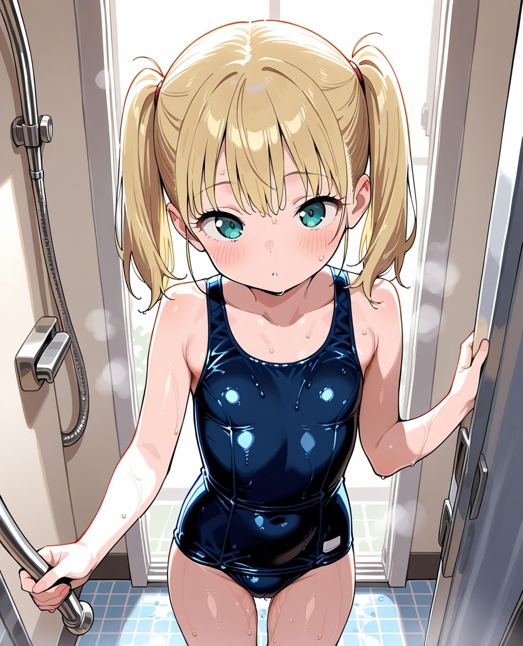 スク水パラダイス☆シャワー編 - サンプル画像 6