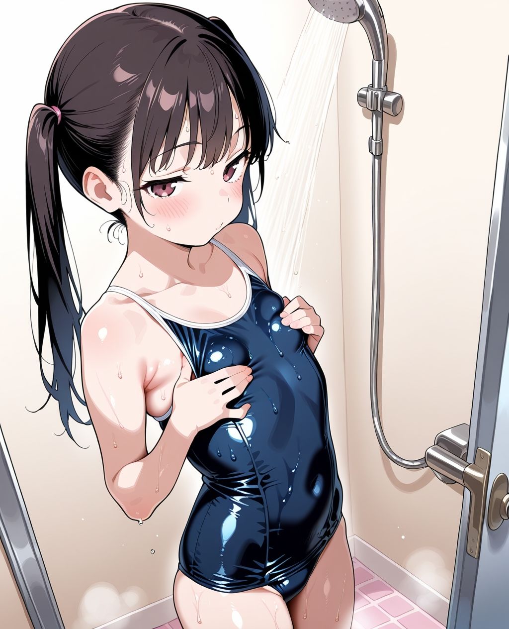 スク水パラダイス☆シャワー編 - サンプル画像 7