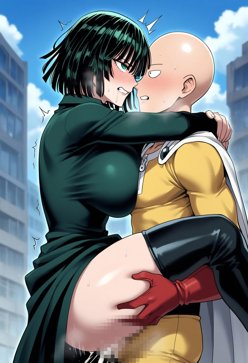 【500枚】フブキとタツマキに連続マジ中出し！ エスパー姉妹を孕ませる！！ - サンプル画像 3