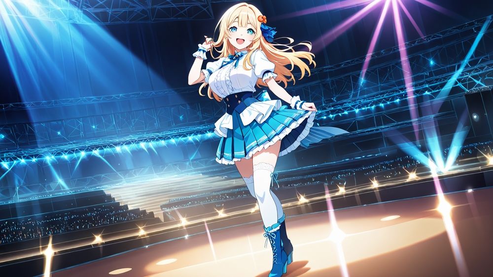 爆乳ダブルアイドル！プロデューサーの濃厚種付けレッスン【4K】 - サンプル画像 3