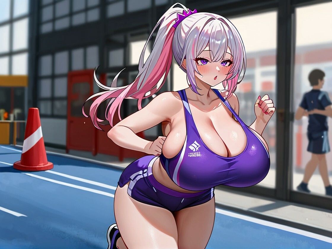 爆乳学園  セクハラ下半身  強化合宿 - サンプル画像 1