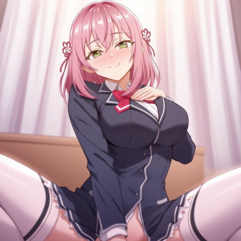 膨乳＆コスプレえっち_100カノ編 - サンプル画像 1