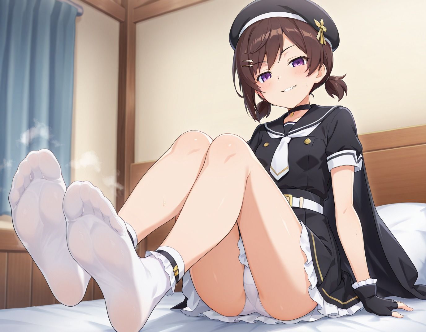 【212枚】タリー・ナイトレイブンのエロい足コキで大量射精したいっ！【オリジナル】［212 photos］ I want to cum a lot with Tully Nightraven sexy footjob！ ［Original］ - サンプル画像 2