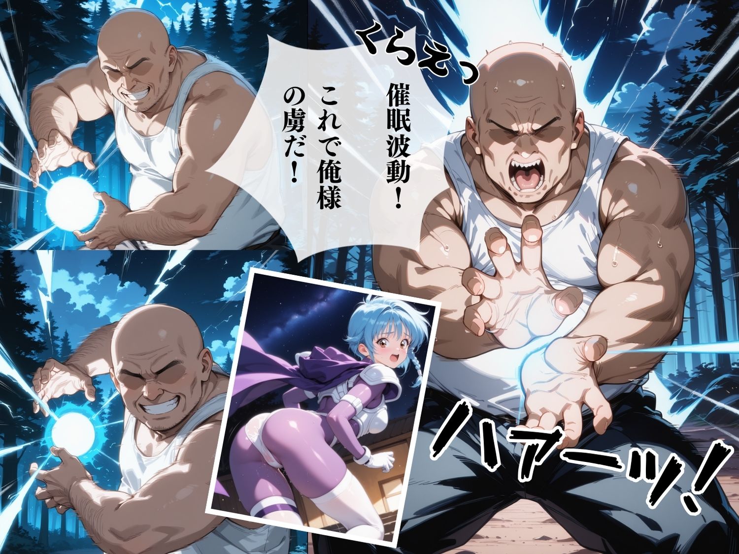 【完全敗北】葵か●ん 〜未来の使命も、催●波動の前では無力〜 - サンプル画像 3