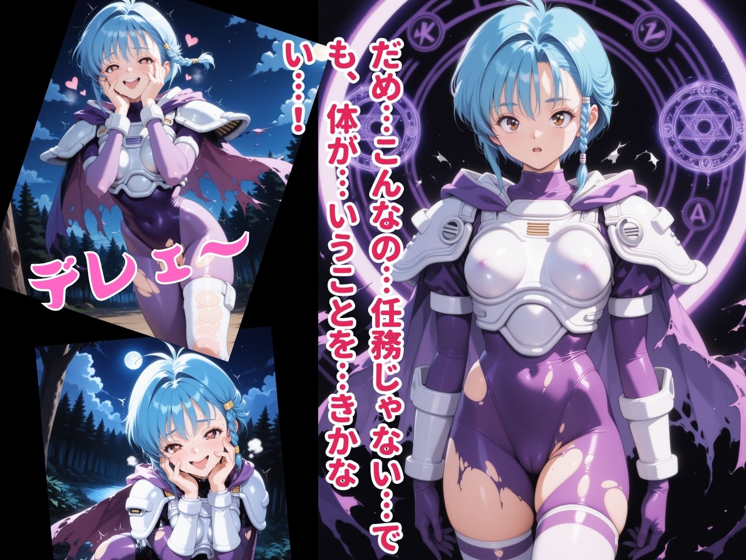 【完全敗北】葵か●ん 〜未来の使命も、催●波動の前では無力〜 - サンプル画像 7