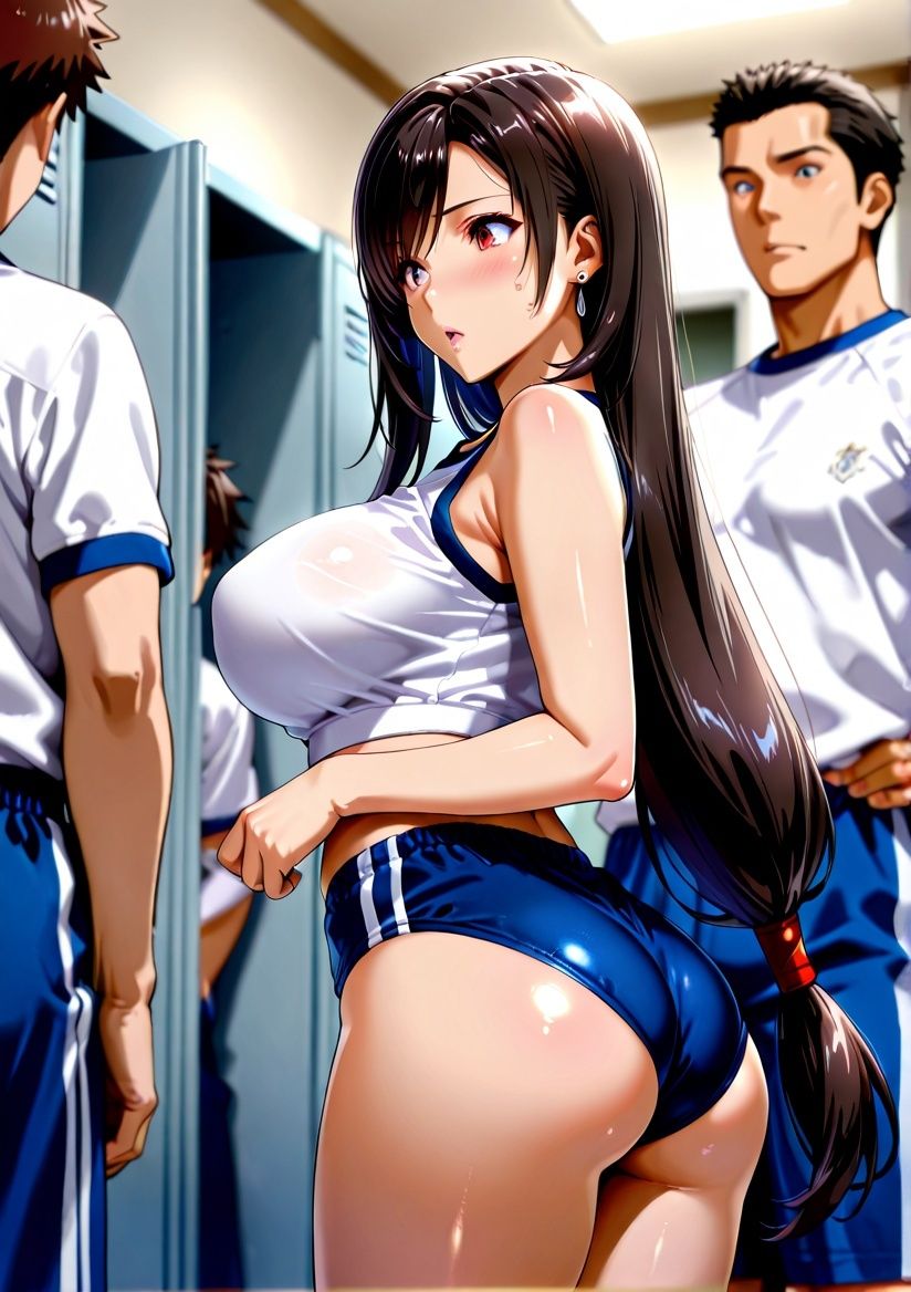 クラスの一軍女子 ティファ・ロッ〇ハート は発情期 - サンプル画像 6