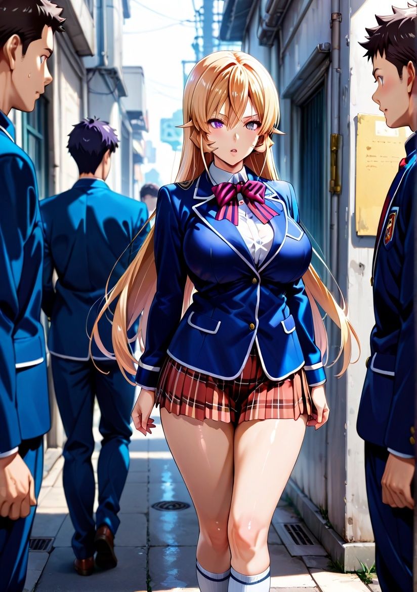 クラスの一軍女子 薙〇えりな は発情期 - サンプル画像 1