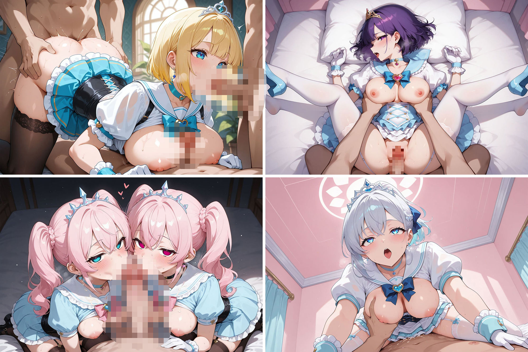 快楽堕ち魔法少女  〜魔法少女の甘い誘惑〜 -Midnight Spell- - サンプル画像 4