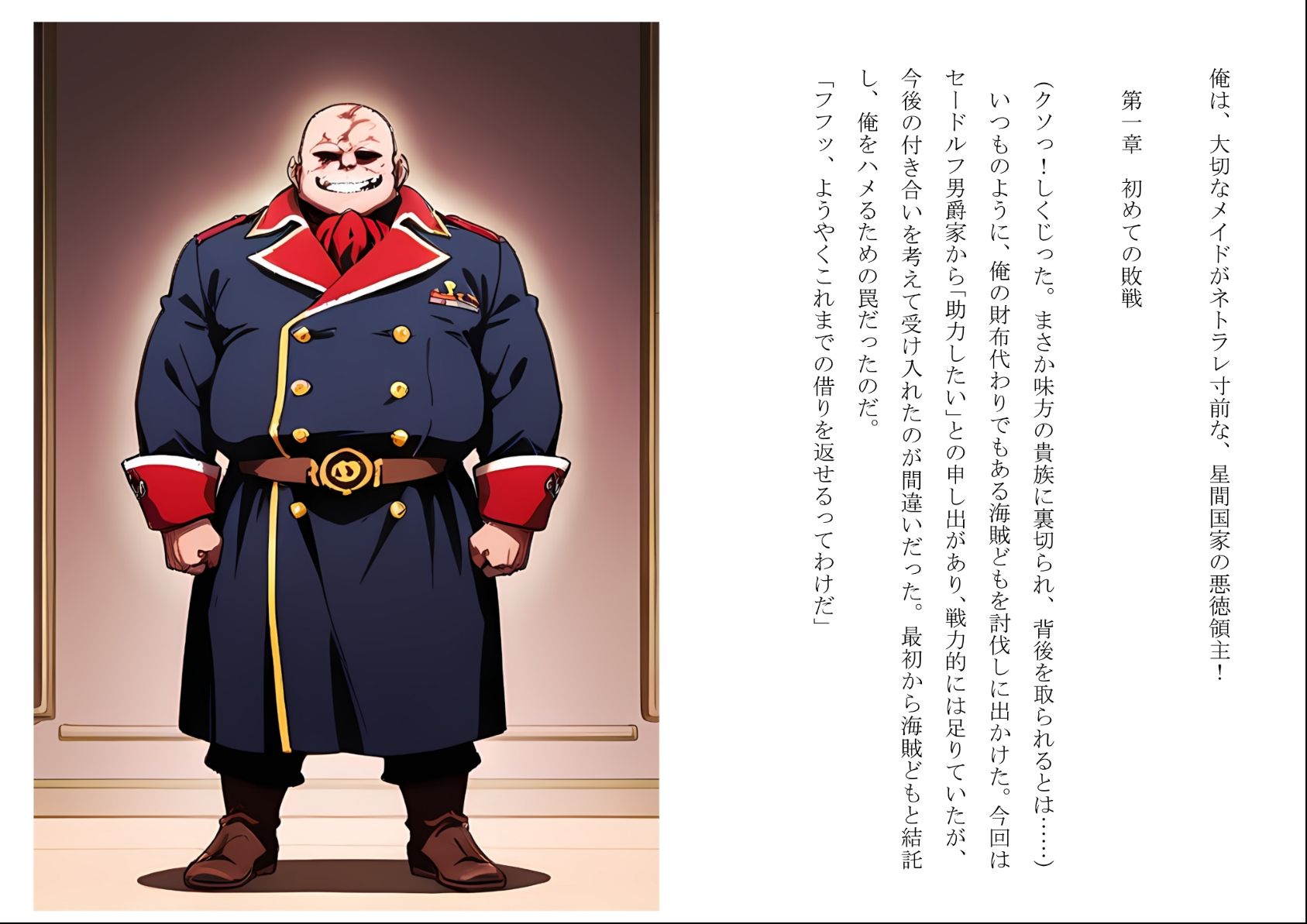 俺は、大切なメイドがネトラレ寸前な、性感国家の悪徳領主！（ノベル版） - サンプル画像 2