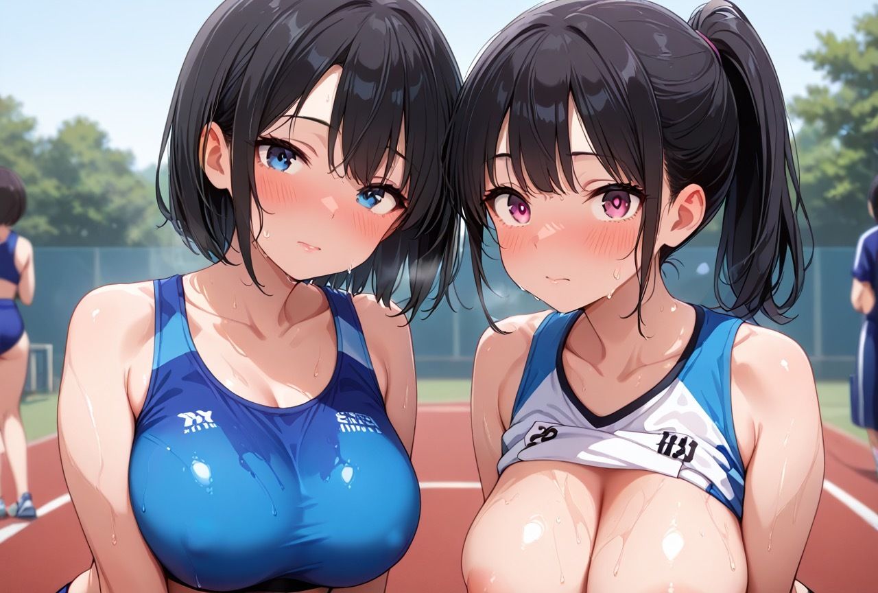 生ハメ大乱交！女子陸上部を全員オナホ扱いにする - サンプル画像 6