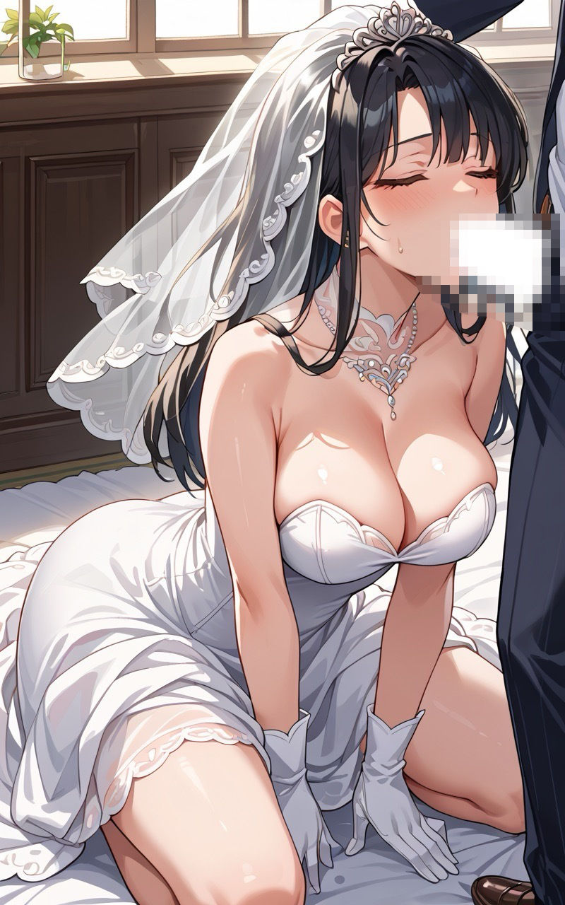 結婚初夜から花嫁を寝とった話。〜NTR・寝取られ〜 - サンプル画像 1