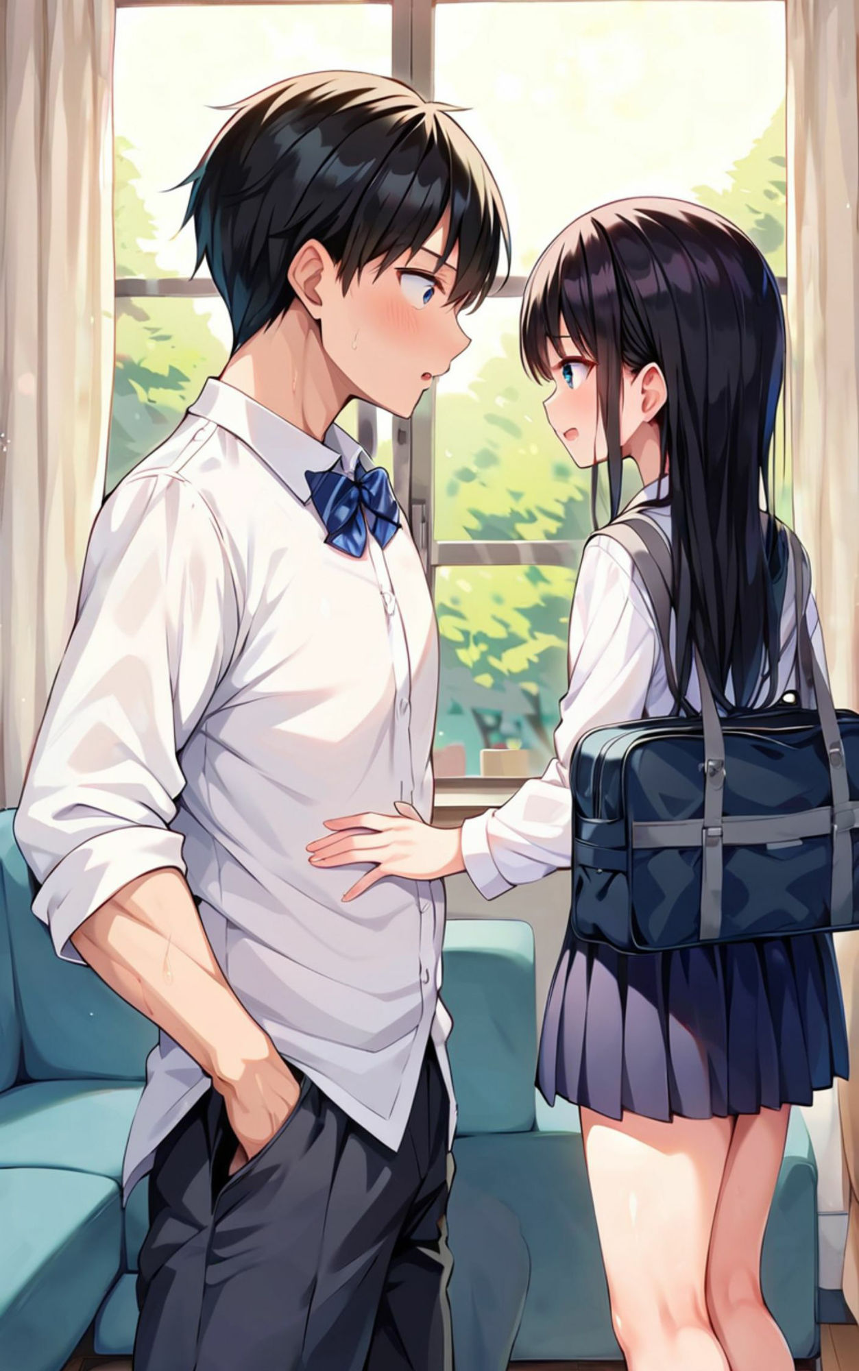 放課後の女子 - サンプル画像 1