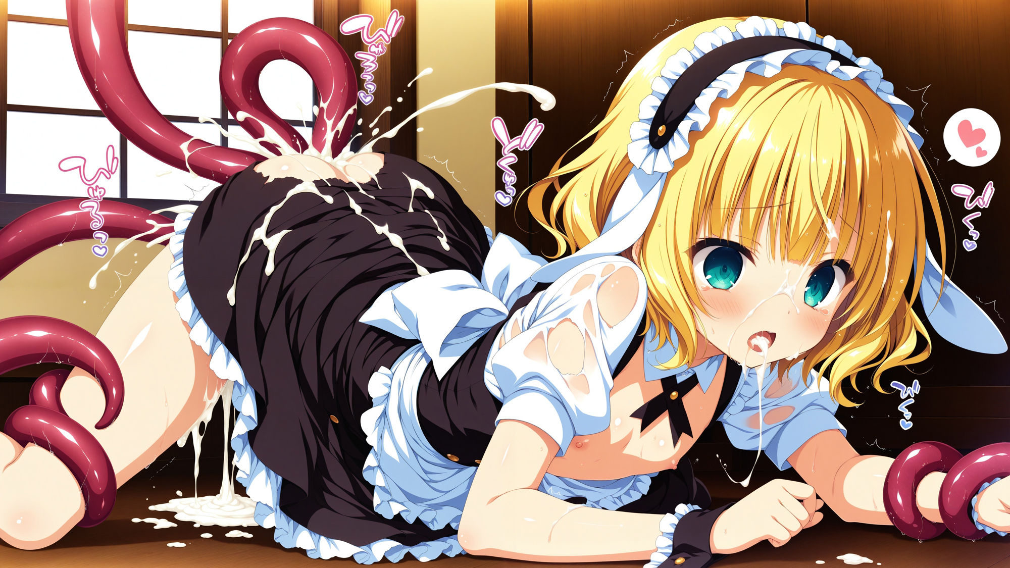 触手に囚われた少女達 〜ごちうさ編〜 Vol.3 - サンプル画像 10
