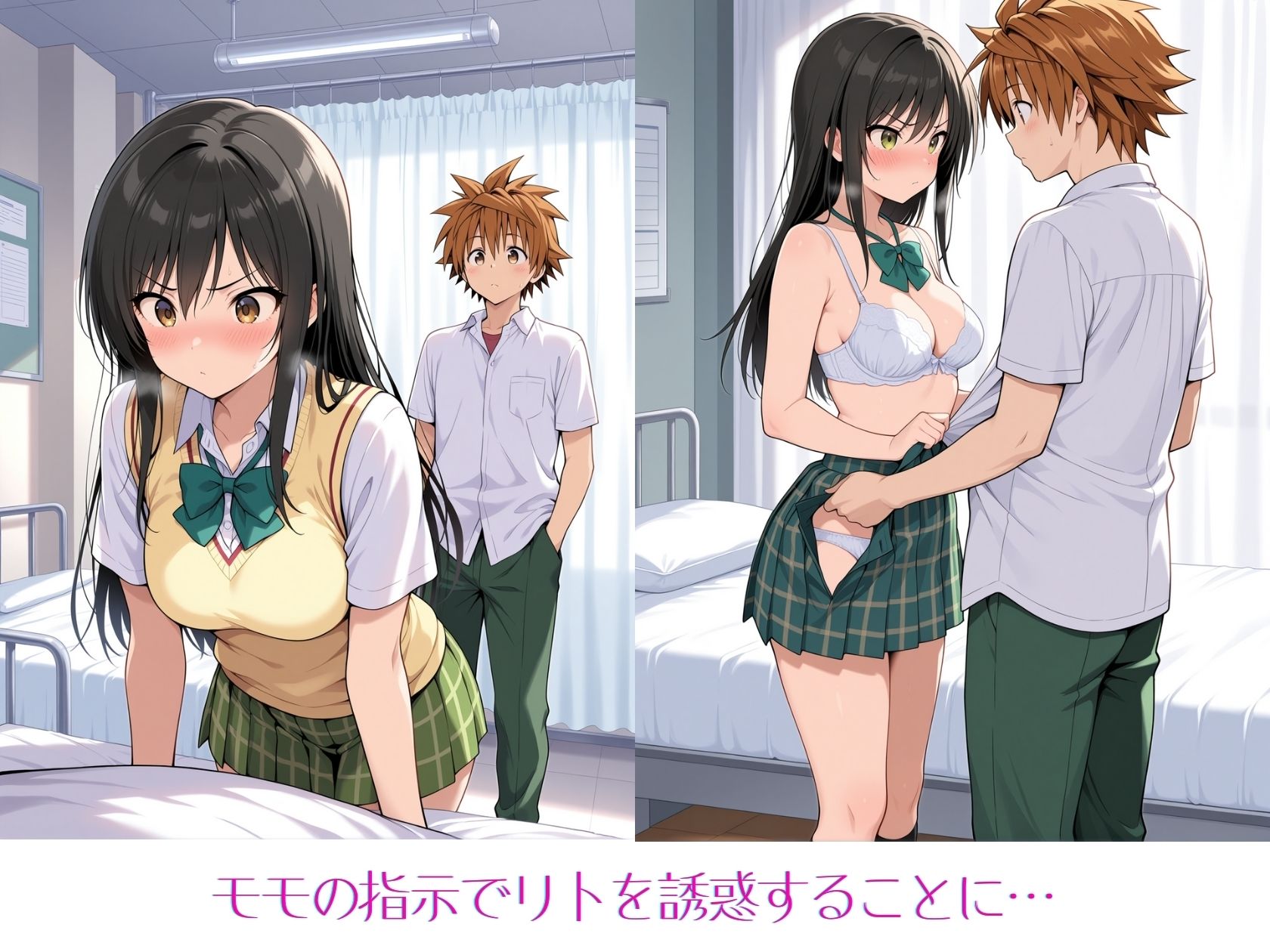 風紀委員はモモに勝てない - サンプル画像 4