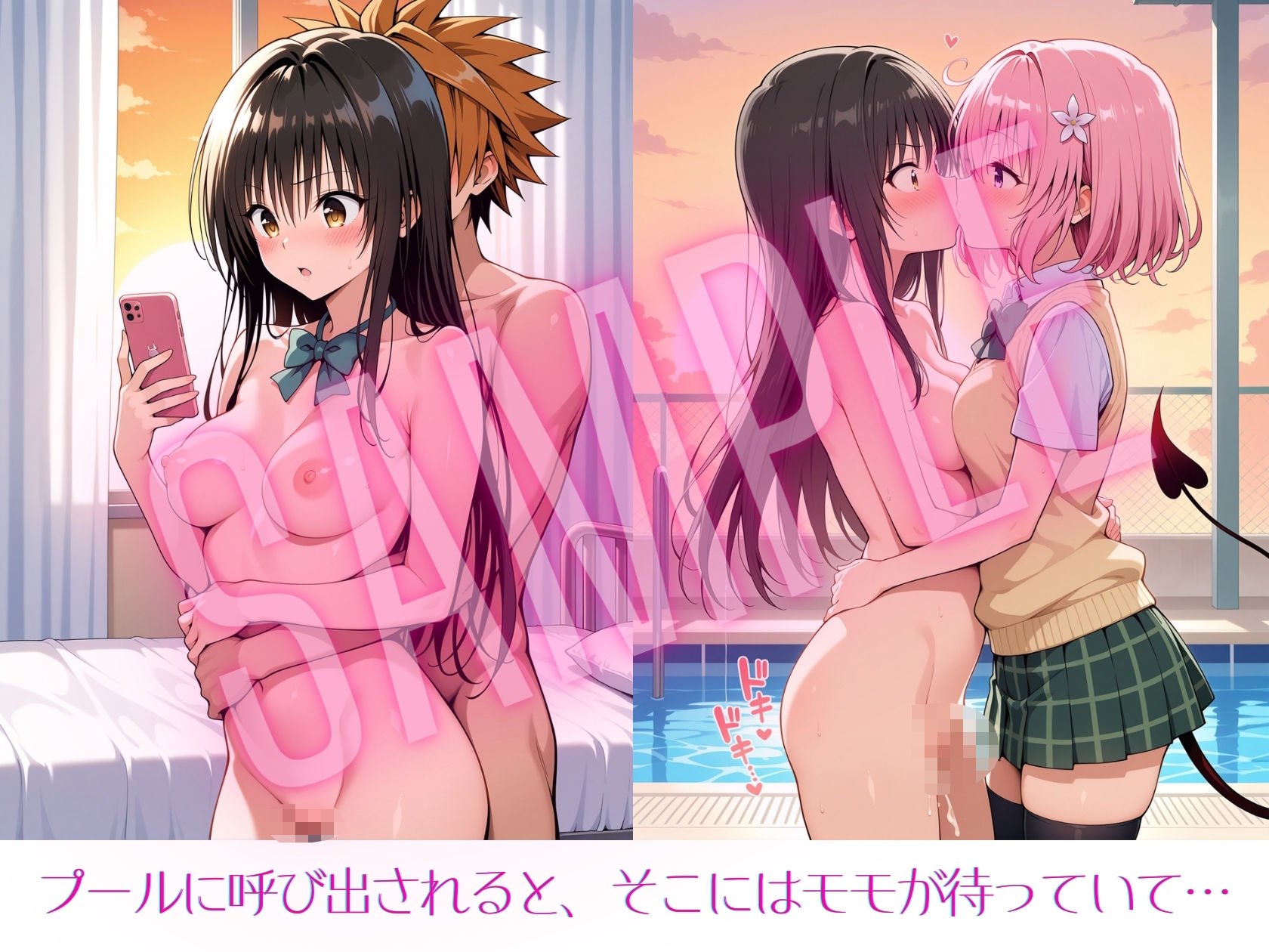 風紀委員はモモに勝てない - サンプル画像 6