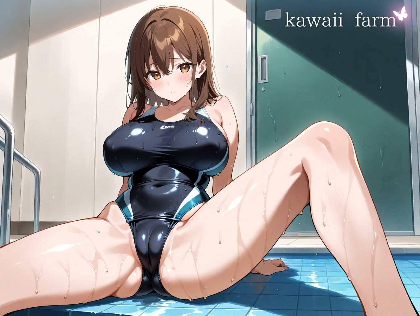 性欲まみれ  スク水ver. - サンプル画像 3