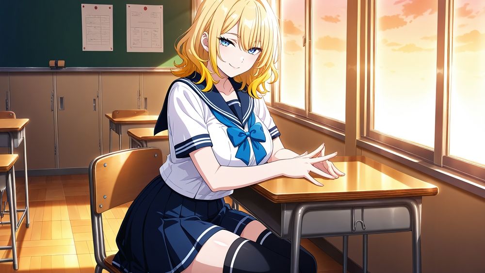 爆乳黒髪アイドルと元気系金髪アイドルがプロデューサーと濃厚種付け撮影会【4K】 - サンプル画像 4