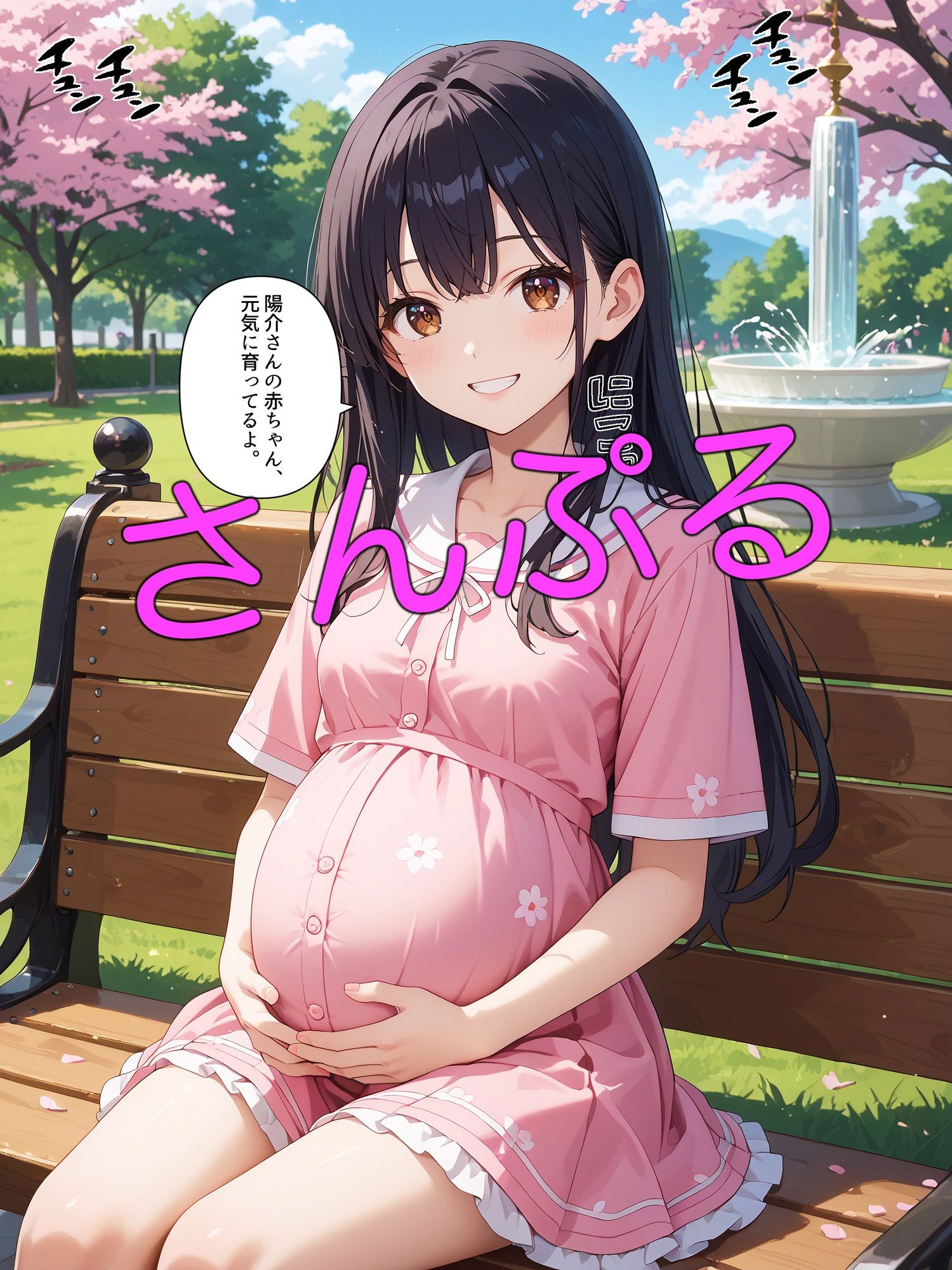 新婚妻・美琴、妊娠監禁NTR調教〜夫とのビデオ通話中、『孕んだカラダ』に中出しされ〜 - サンプル画像 9