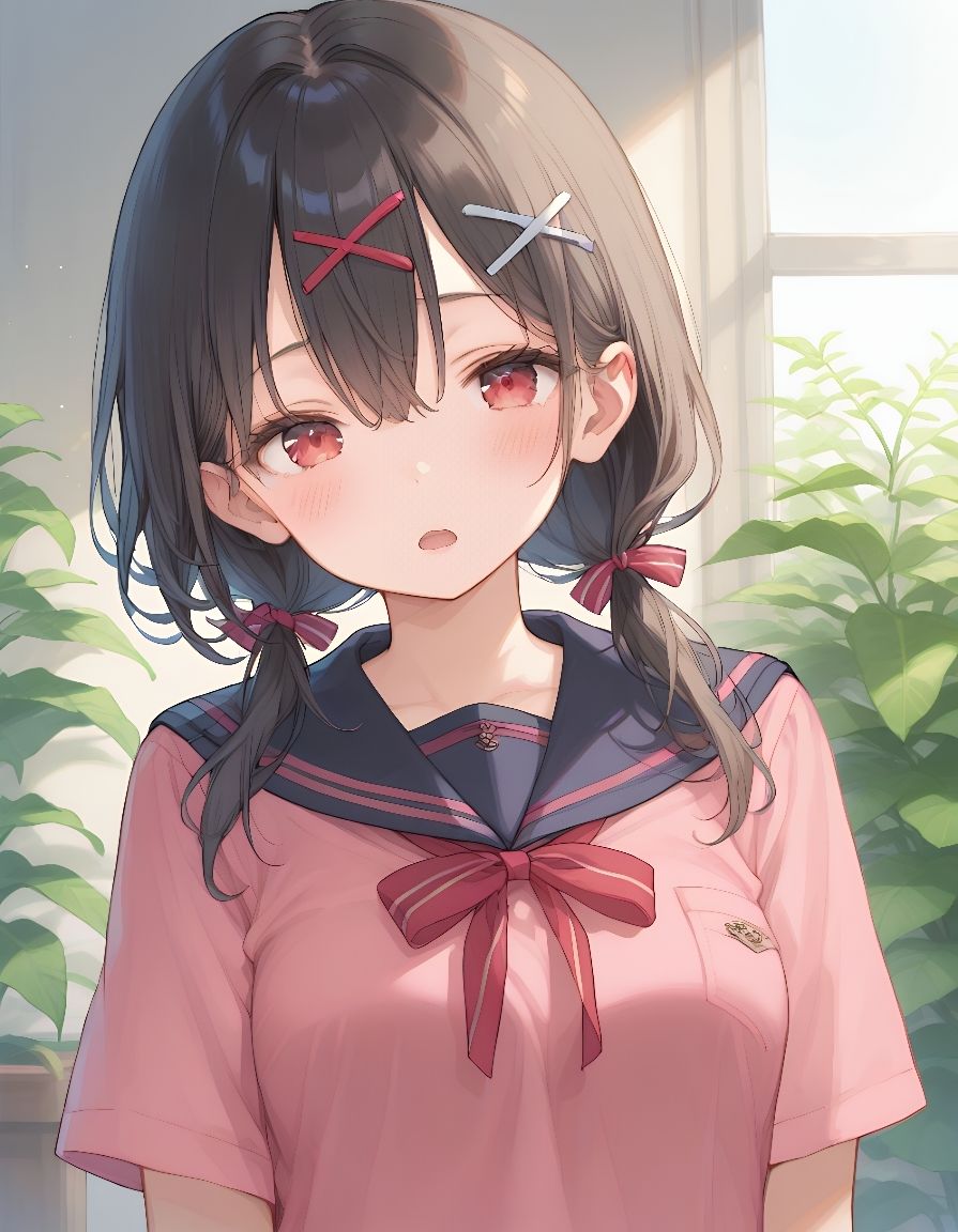 【萌えエロ】真面目そうな黒髪おさげちゃんの恥らいえっちが可愛いすぎる。2 - サンプル画像 1