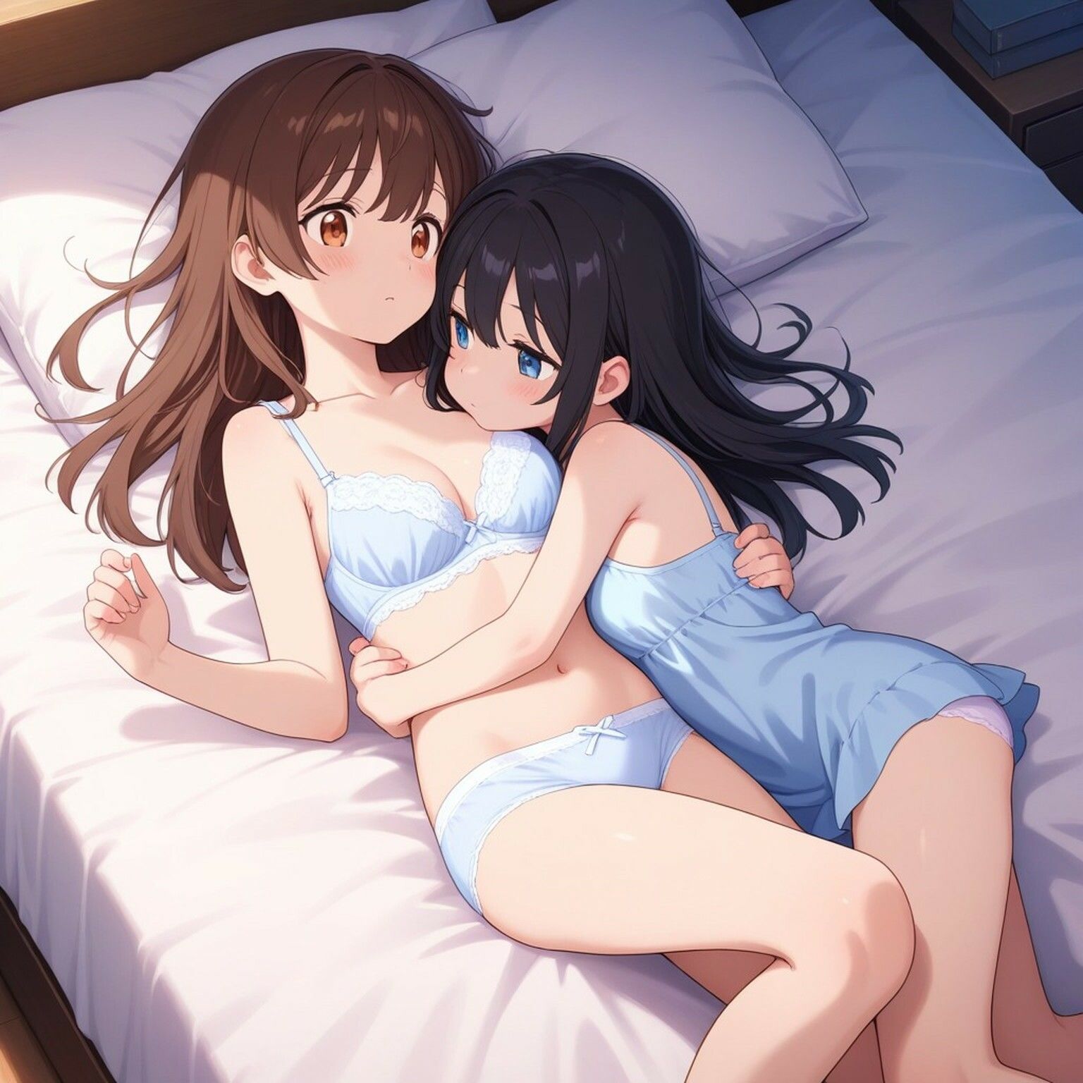 レズ女子校生【AIイラスト集】 - サンプル画像 3