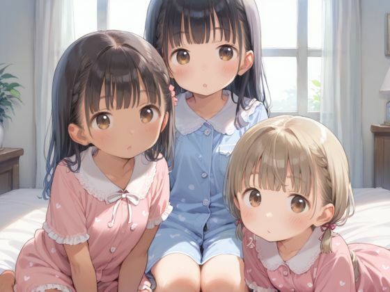 ぷにまんロリっ子少女たちと調教お泊まりデート！ - サンプル画像 1