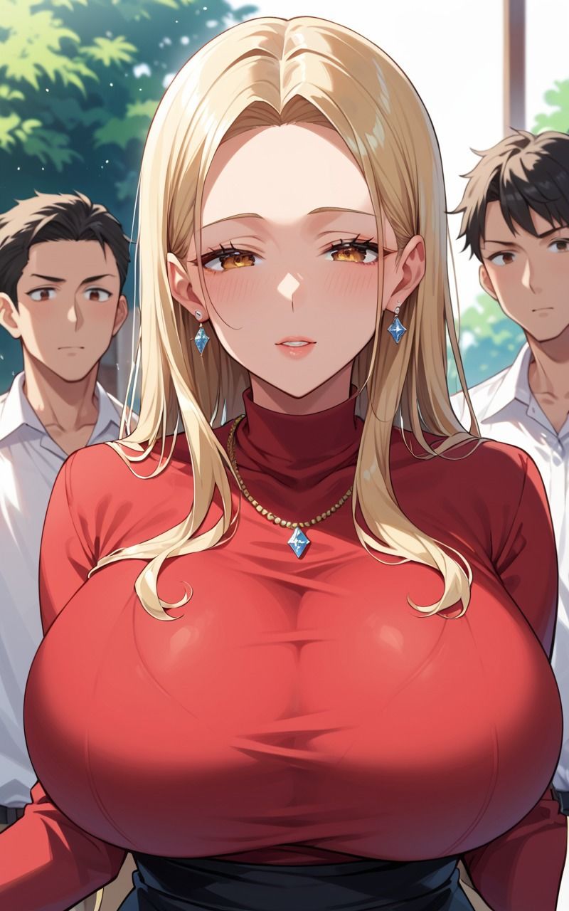 巨乳人妻が淫乱すぎて寝取りました - サンプル画像 1