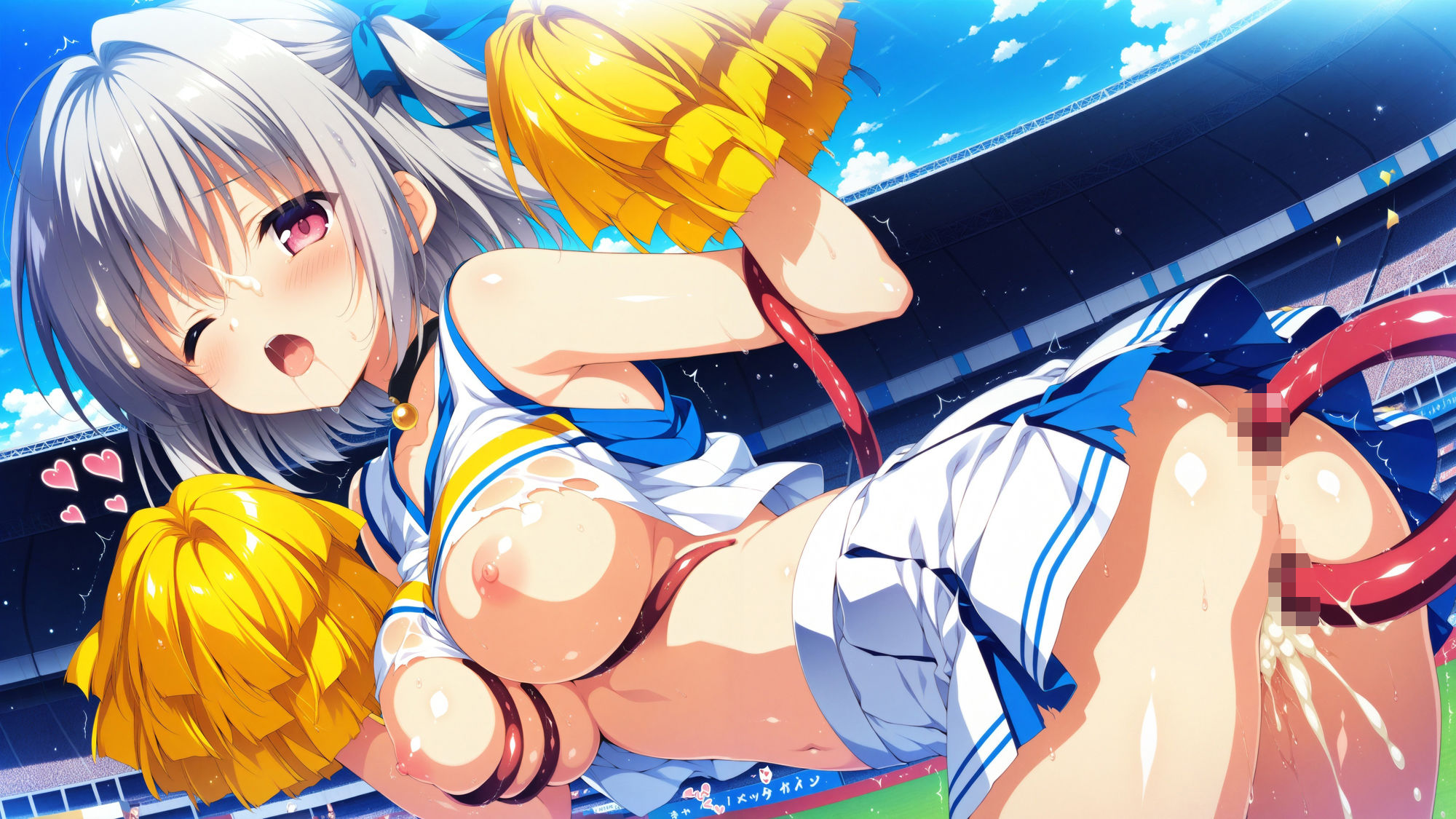 触手に囚われた少女達 〜学園編〜 Vol.5 - サンプル画像 2
