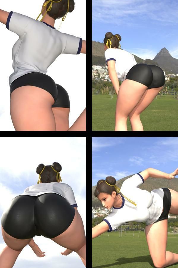 最強の元祖格闘女子『春麗（チュンリー）』の写真集 Beautiful_Spring-03 - サンプル画像 1