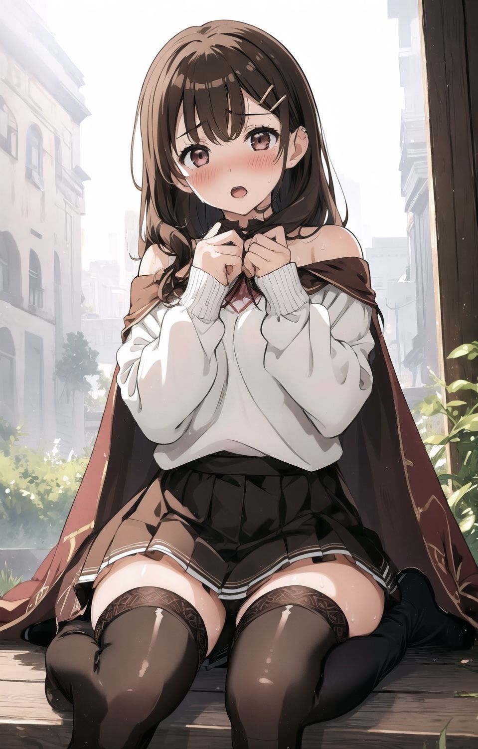 これからえっちなことをする処女の魔法使いちゃん！ - サンプル画像 4