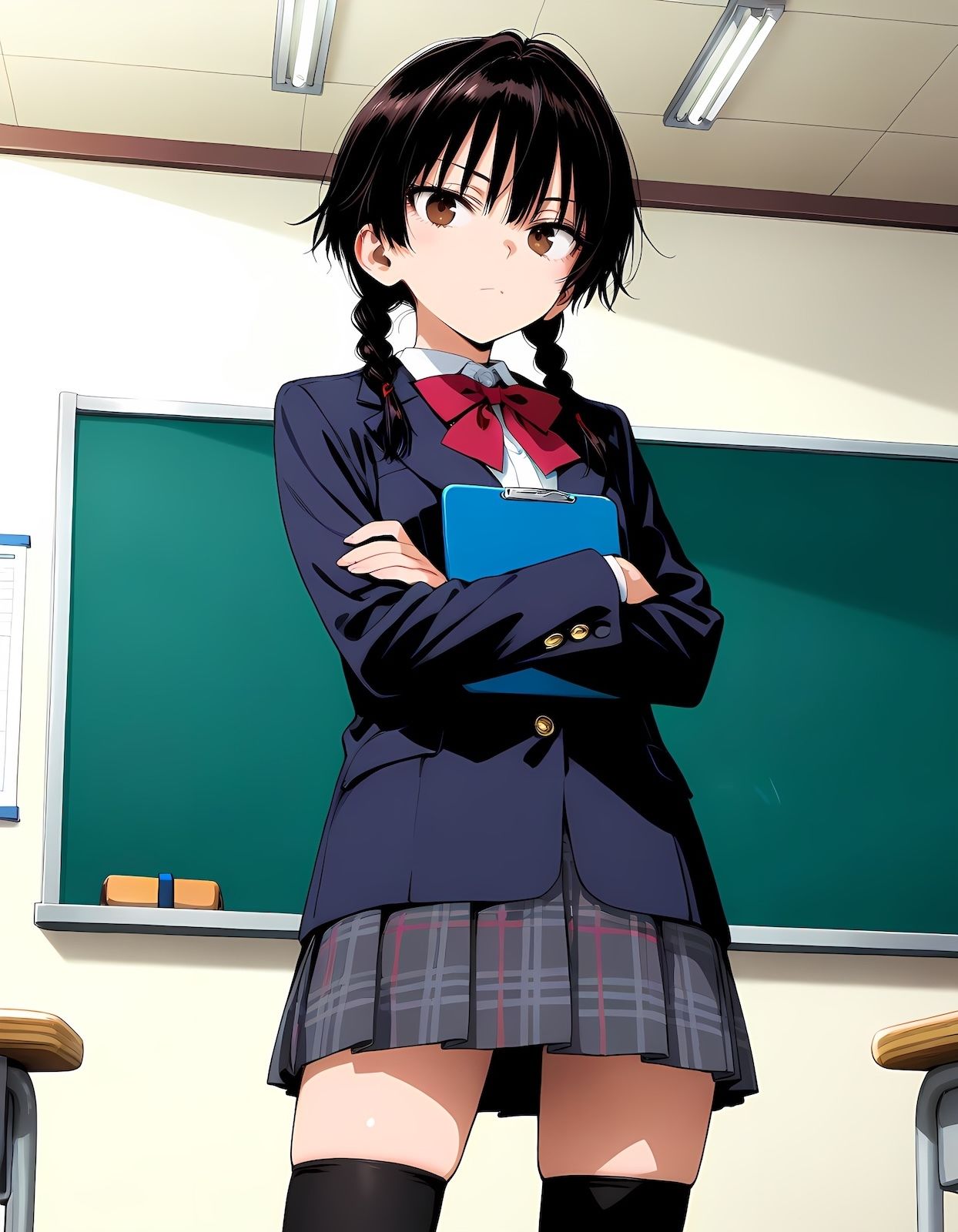 風紀委員は逆らえない〜催●アプリでカラダが勝手に！？〜 Vol.1 - サンプル画像 1