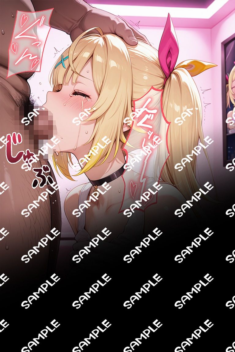 VTuber自宅押し込み処女喪失生姦配信  星〇サラ - サンプル画像 10