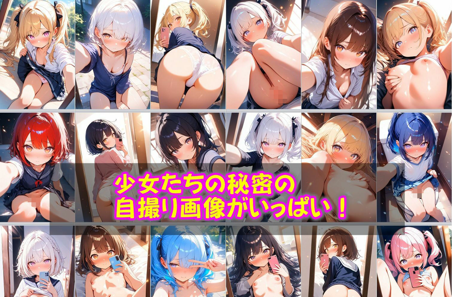 秘密の自撮り画像  ang10シリーズ - サンプル画像 1