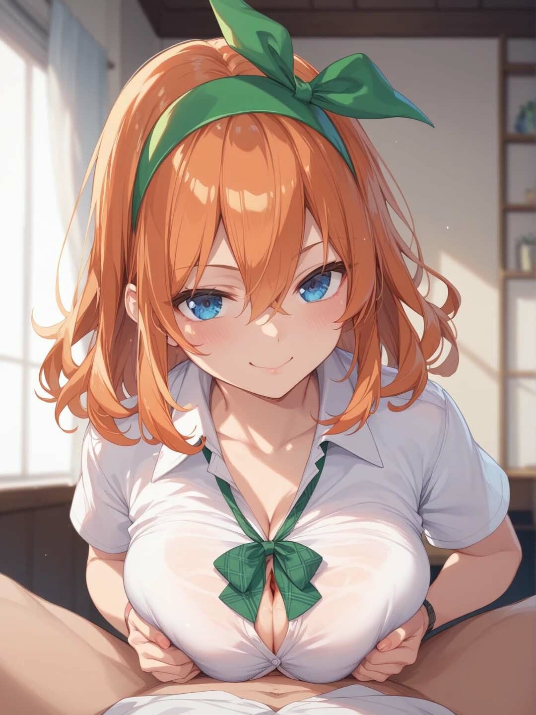 中◯四葉とあまあま性活 - サンプル画像 1