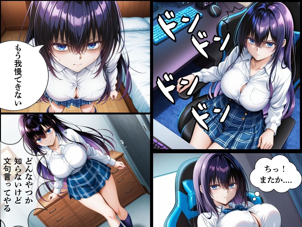 隣人種付け〜騒音注意してきた女子校生を催●調教〜 - サンプル画像 2