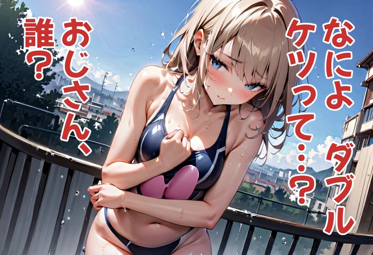 足パパがイク！  スク水の尻を見る編 - サンプル画像 3